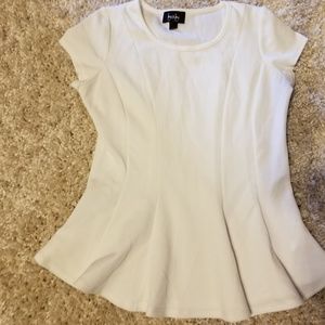 Bundle Item!! By & By Cream Blouse - Medium